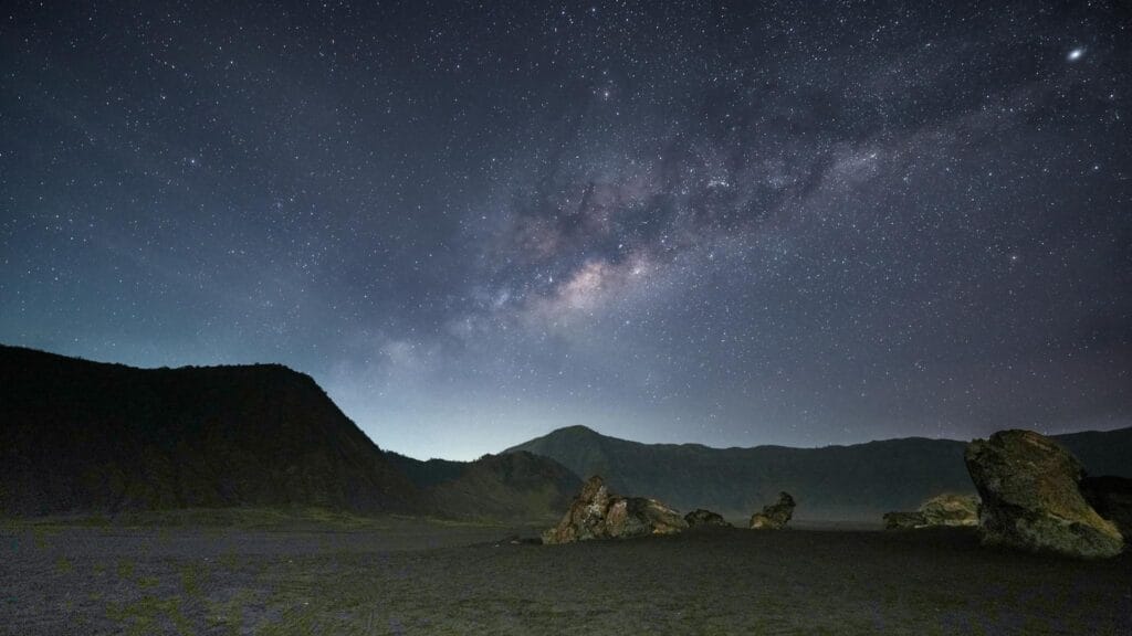 Mount Bromo Milky Way