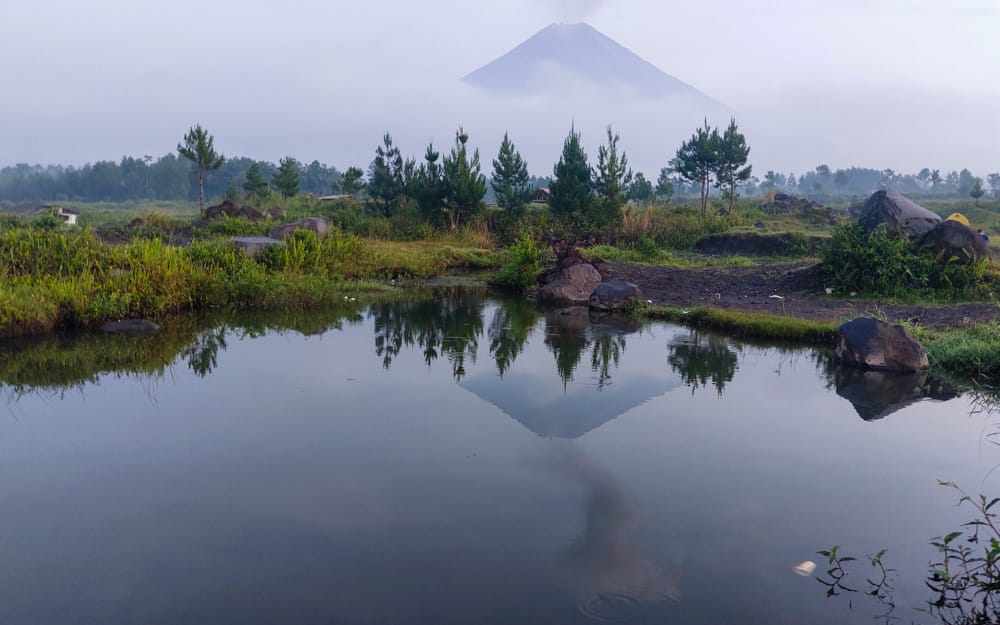 Terace Semeru Lanscape