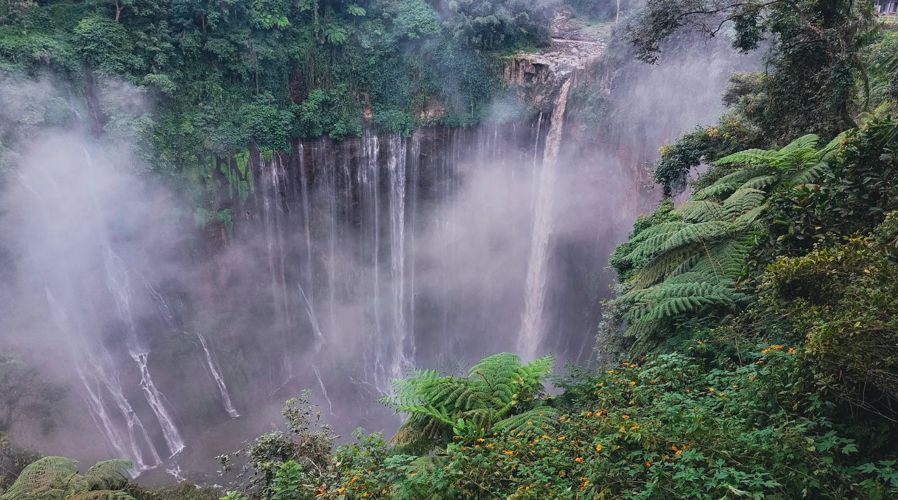 Drone Photography Tips for Tumpak Sewu