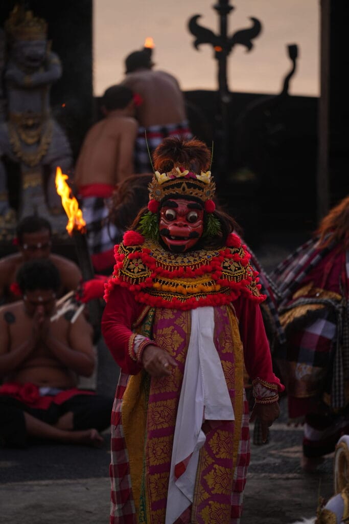 Kecak Dance show at Uluwatu Temple, a must-see cultural attraction on Bali tour